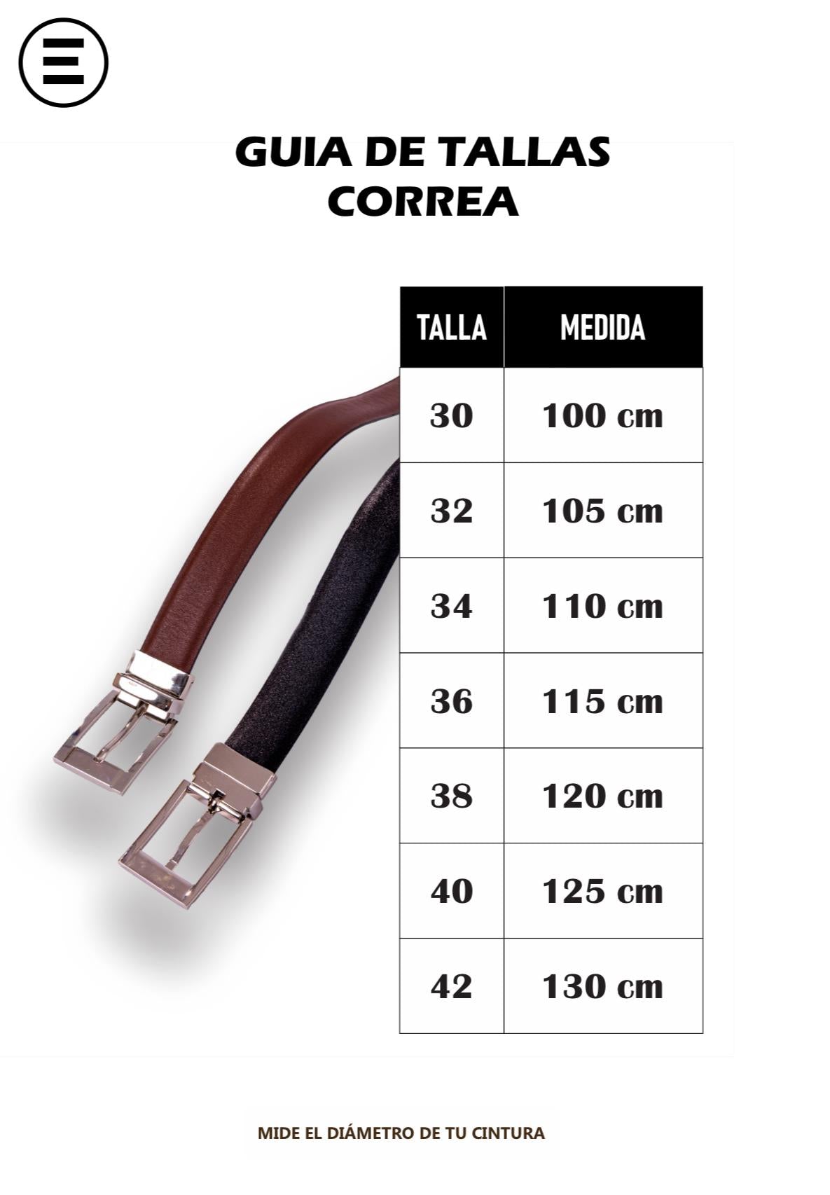 CORREA REVERSIBLE